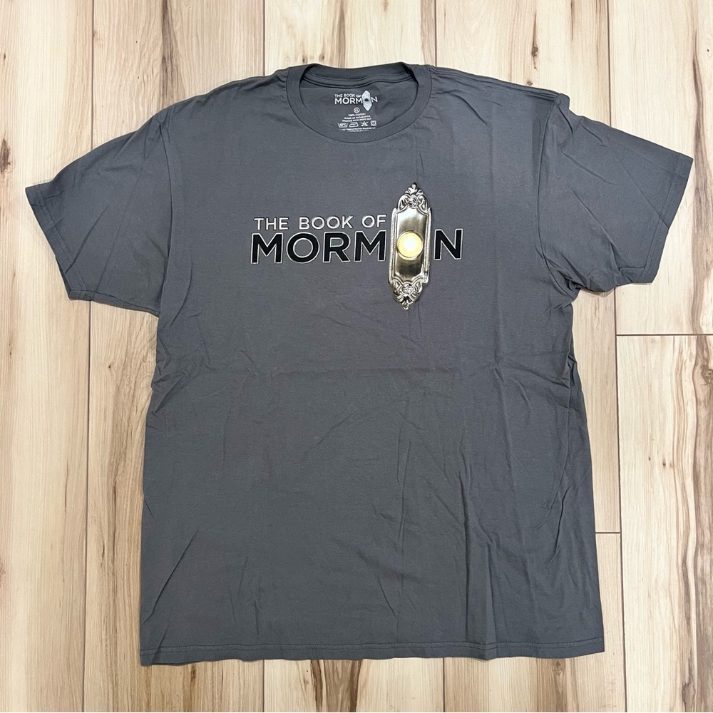 The Book of Mormon Musical T-Shirt Doorbell Graphic Unisex XL